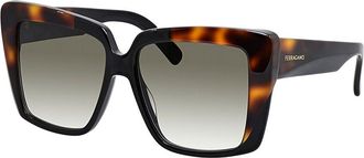 Ferragamo Womens 1060S 55Mm Sunglasses