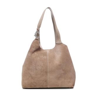 Coccinelle Beige Shopper Tas Elegant Voor Dagelijks Gebruik - Dames - Shoppers - Beige - ONE Size - Leer - Tassen