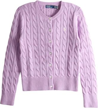 Polo Ralph Lauren Truien & Vesten, Dames, Paars, L, Cardigan