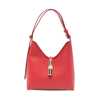 Furla Shoulder Bags, female, Red, Size: ONE SIZE Goccia Shoulder Bag S