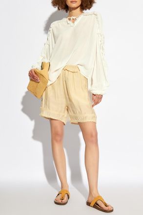 Munthe Shorts With Pockets, Womens, Beige