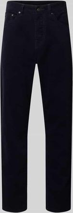 Carhartt Work in Progress Stoffhose mit 5-Pocket-Design in Marine, Größe 29