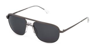 Lozza SL2392 568P Mens Sunglasses Grey Size 58