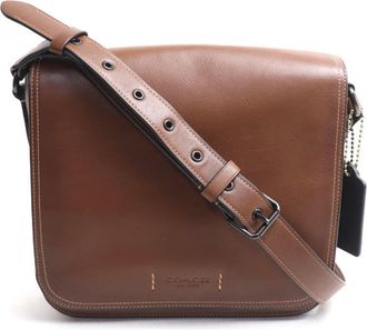 Coach Brown Leather Shoulder Bag (Pre-Owned)