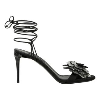Philipp Plein Dames, Schoenen, Zwart, Maat: 39 EU Zijde