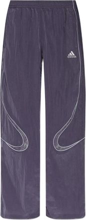 adidas Pantaloni sportivi con logo ricamato - Viola