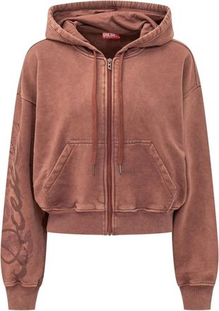 Diesel Donna, Felpe, Marrone, XS, new