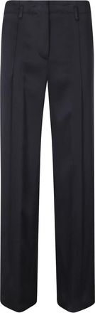 Semicouture Pantalone Giuditt - Dames - Broeken - Blauw - Maat: M