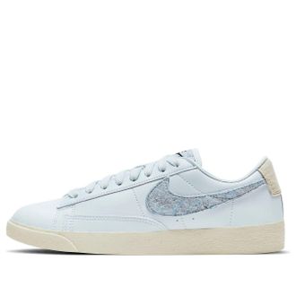 Nike (WMNS) Nike Blazer Low SE Recycled Wool Pack- Light Armory Blue DA4934-400