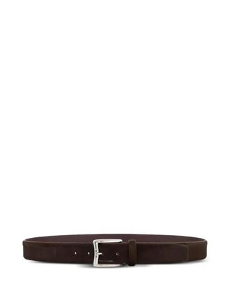 Jacob Cohen rectangle-buckle belt - Brown
