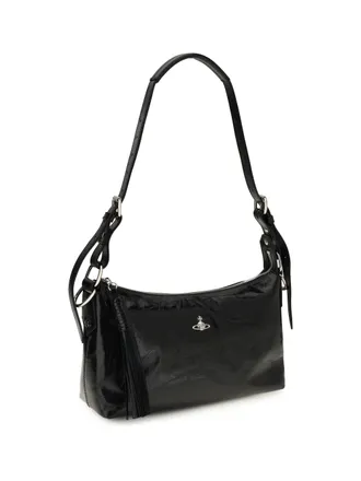 Vivienne Westwood Emma Shoulder Bag - Black