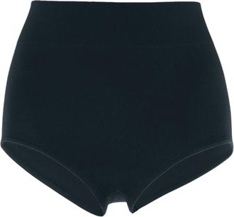 Wolford Korte Broeken, Dames, Blauw, XS, Wol, Naadloze shorts