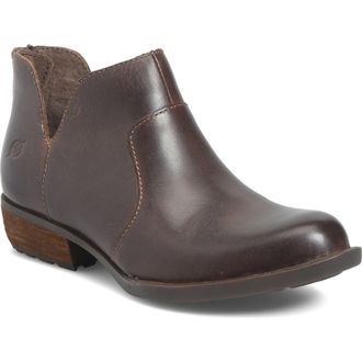 B&oslash;rn Kerri Bootie in Brown Leather at Nordstrom, Size 7.5