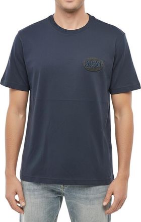 Diesel Navy Blue Logo T-Shirt