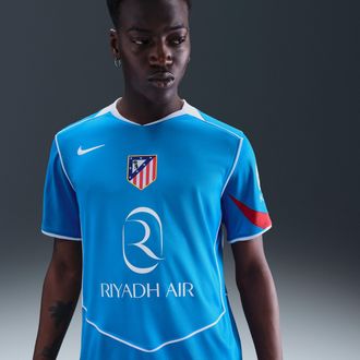 Nike Atl&eacute;tico Madrid 2025/26 Stadium Third Nike Mens Dri-FIT Total 90 Soccer Replica Jersey in Blue | HM3200-407