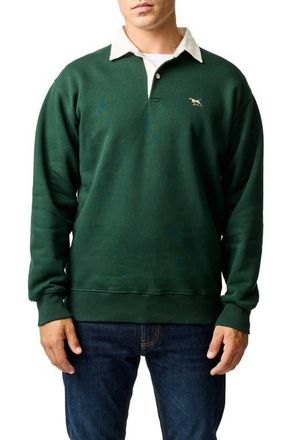 Rodd & Gunn Otago Rugby Shirt in Forest at Nordstrom, Size X-Small