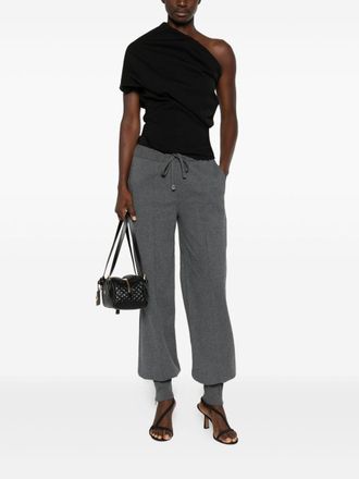 Tom Ford Womens Cotton Sweatpants - Grey - Size Medium