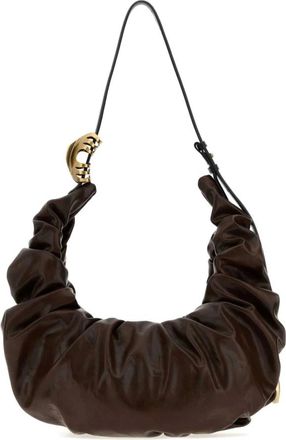 Diesel Shoulder Bags, female, Brown, Size: ONE SIZE Grab-D Hobo L