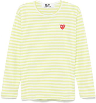 Comme Des Gar&ccedil;ons u T-shirt Red Emblem Knit