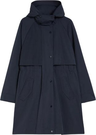 Pennyblack Obice Trench - Dames - Trenchcoats - Blauw - L - Katoen - Jassen