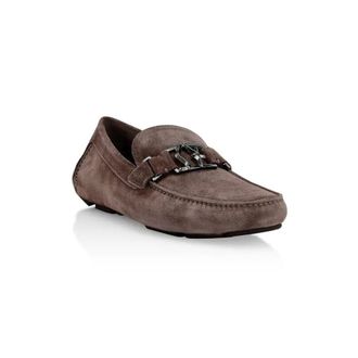 Ferragamo Salvatore Ferragamo Mens Brown Loafers, US Size 10