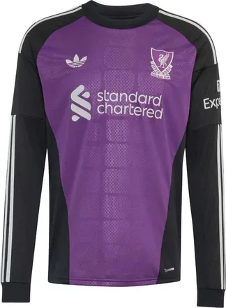 adidas Liverpool FC 26/27 Away Goalkeeper Jersey Tribe Purple Black KT2081