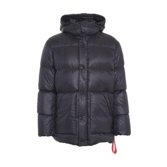 Afterlabel Winter Jackets, male, Blue, Size: 2XL Quilted Puffer Jacket Blue Aw25