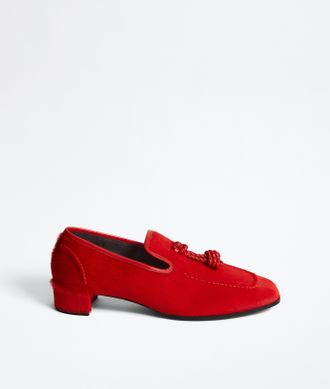 Bottega Veneta Romeo Loafer - Red - Women - 7
