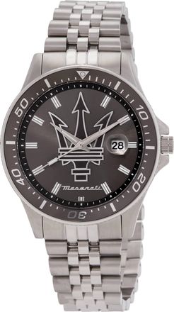 Maserati Sfida Quartz Gunmetal Dial Mens Watch R8853140010