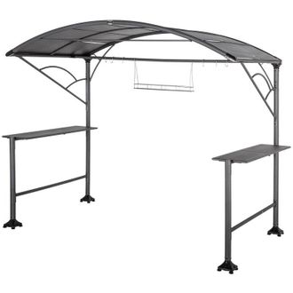 Hesperide Hesperide - Toldo Para Barbacoa Neiba Antracita - 2.96 X 1.5 M - Hesp&eacute;ride