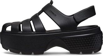 Crocs Stomp Fisherman Sandals Black 209938-001