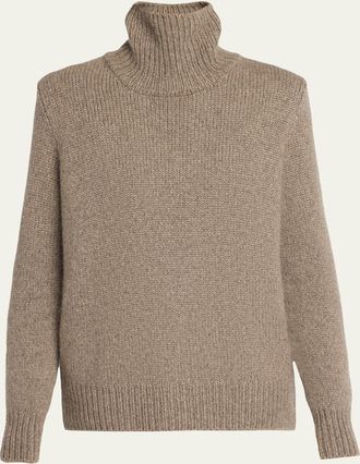 The Row Plira Cashmere Turtleneck Sweater