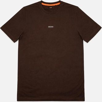 HUGO BOSS Mens Hugo Boss Chup Brown T-Shirt - Size: 36