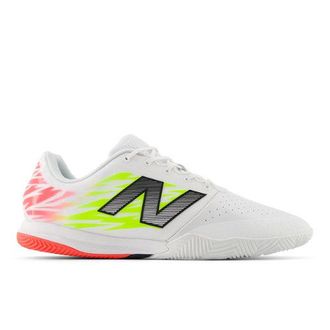 New Balance Unisex FURON PRO IN V8 en Blanco/Rojo/Amarillo/Negro, Talla 41.5