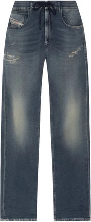 Diesel 2032 D-Krooley-B Jogg - Heren - Slim Fit Jeans - Blauw - W32 - Katoen - Jeans