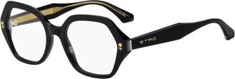Etro Zonnebril - unisex - Brillen - Zwart - 55 MM - Accessoires