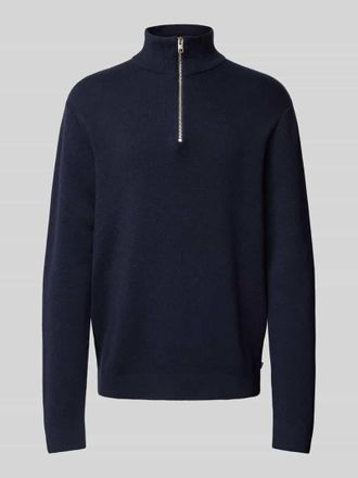 Premium by Jack & Jones Troyer mit Label-Detail MOdell BLAMILANO in Blau, Gr&ouml;&szlig;e XXL