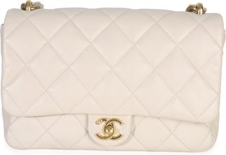 Chanel Quilted Lambskin Large Funky Town Flap Bag