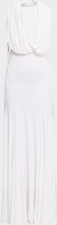 CHRISTOPHER ESBER Interlock Jersey Draped Dress