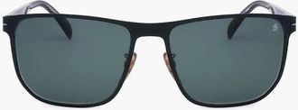 David Beckham Wayfarer Sunglasses with Metal Frame size Unica