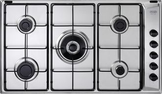DeLonghi Placa De Cocina De Acero Inoxidable Empotrada Delonghi Yal 59 Dd De 86 Cm Y 5 Fuegos