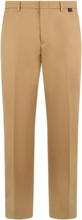 Gucci Straight Broeken - Heren - Straight fit broeken - Beige - M - Katoen - Broeken