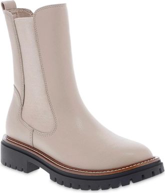 Mia Fala MH240801 Boots Womens Sand Leather Block Heel Chelsea HTAT1072