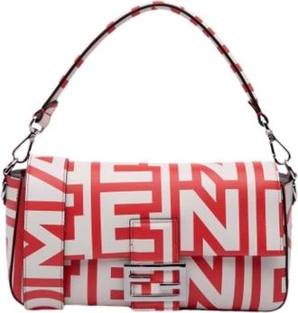 Fendi Pre-owned Shoulder Bags, female, Multicolor, Size: ONE SIZE Pre-owned Vintage Shoulder Bag