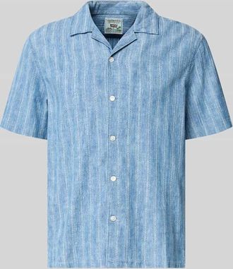 Levi's Regular Fit Freizeithemd aus reiner Baumwolle Modell SUNSET CAMP in Jeansblau, Gr&ouml;&szlig;e XXL