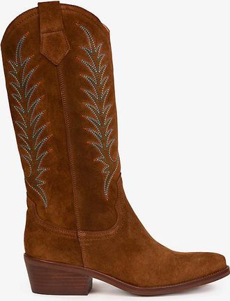 Penelope Chilvers Goldie Embroidered Cowboy Boots