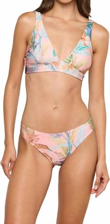 L'agence Palm Lexi Top In Pink Multi