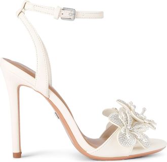 Kurt Geiger Womens Saskia Sandals - White - Size UK 4