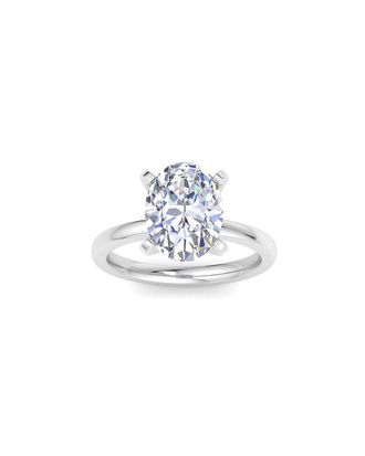 SuperJeweler Superjeweler 14K 4.00 Ct. Tw. Lab-Grown Diamond Ring