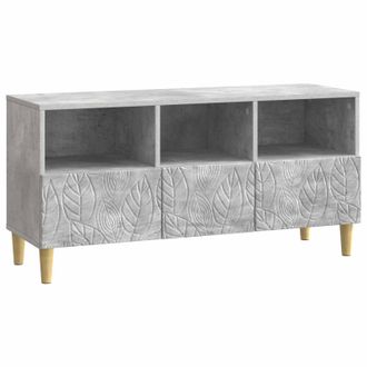 vidaXL Mueble De Tv 102 X 34,5 X 50 Cm Gris Hormig&oacute;n Vidaxl